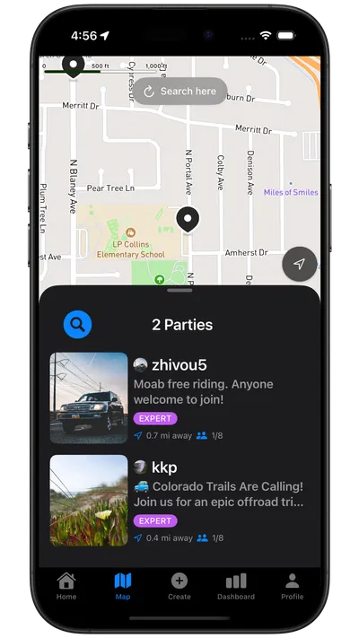 Home Screen